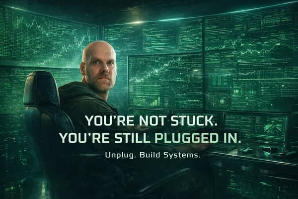 You’re Not Stuck — Still Plugged Into the Civilian Matrix Cover