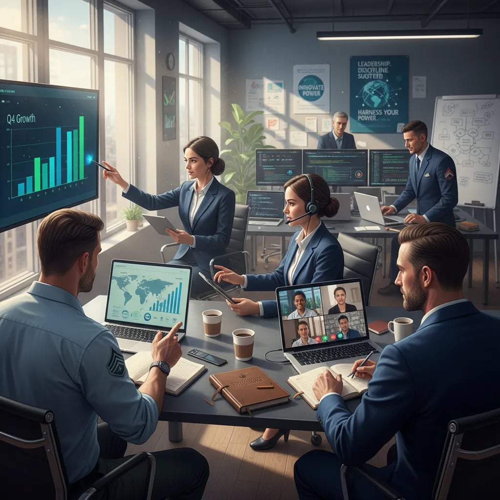 Why Veterans Are Natural Entrepreneurs: Harnessing Service Skills for Online Business Success Cover