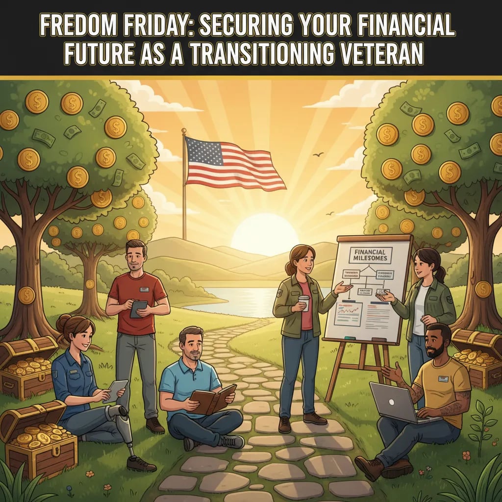 Freedom Friday: Securing Your Financial Future as a Transitioning Veteran Cover