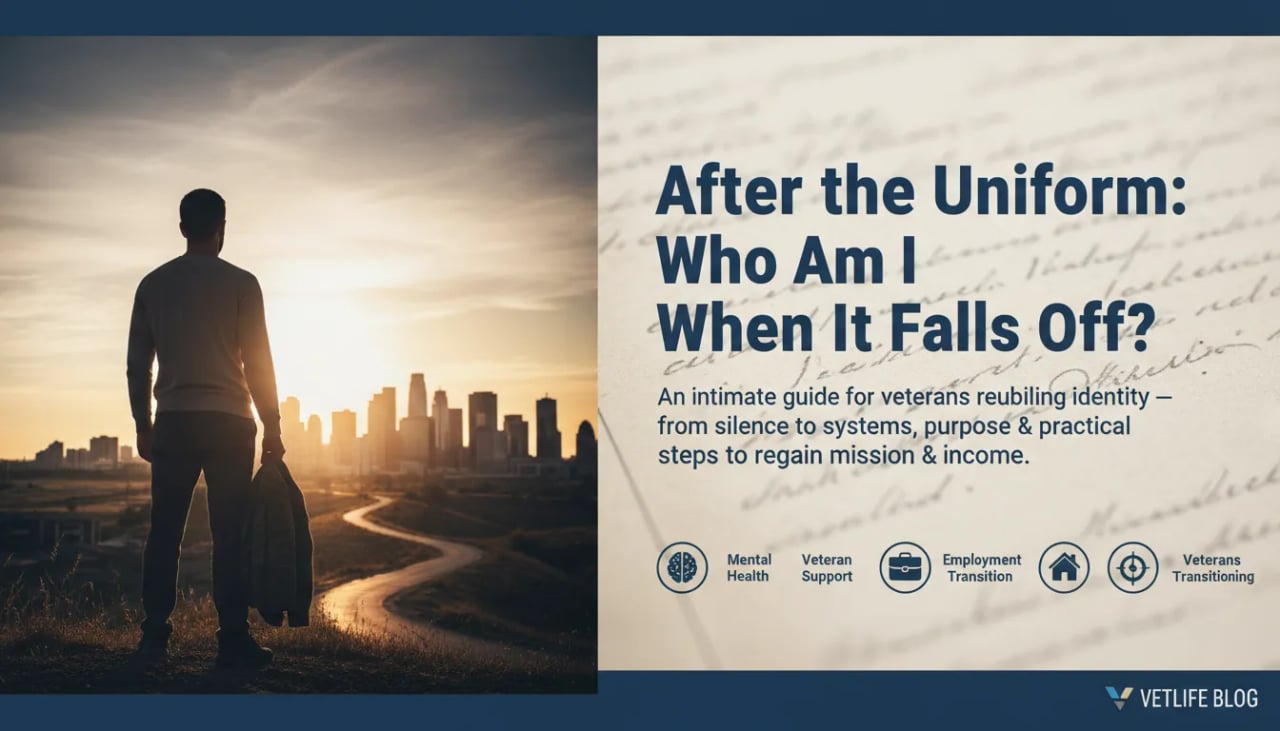 After the Uniform: Who Am I When It Falls Off? Cover