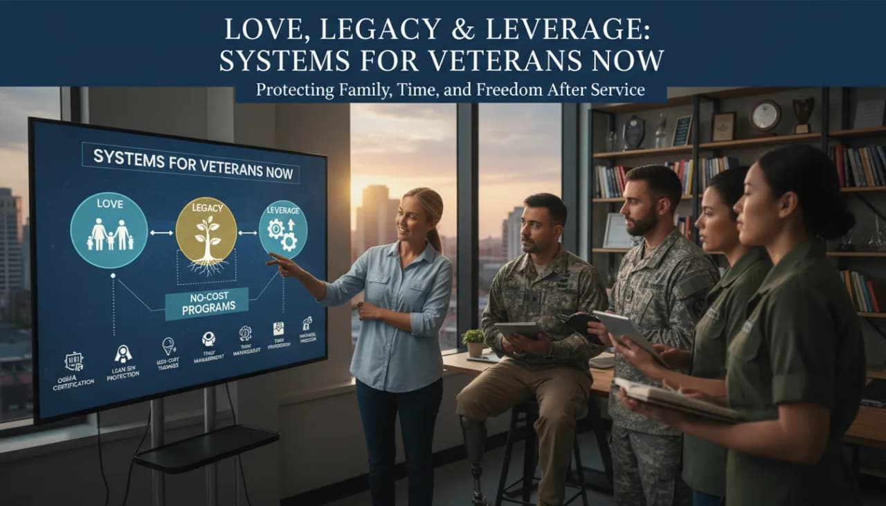 Love, Legacy & Leverage: Systems for Veterans Now Cover