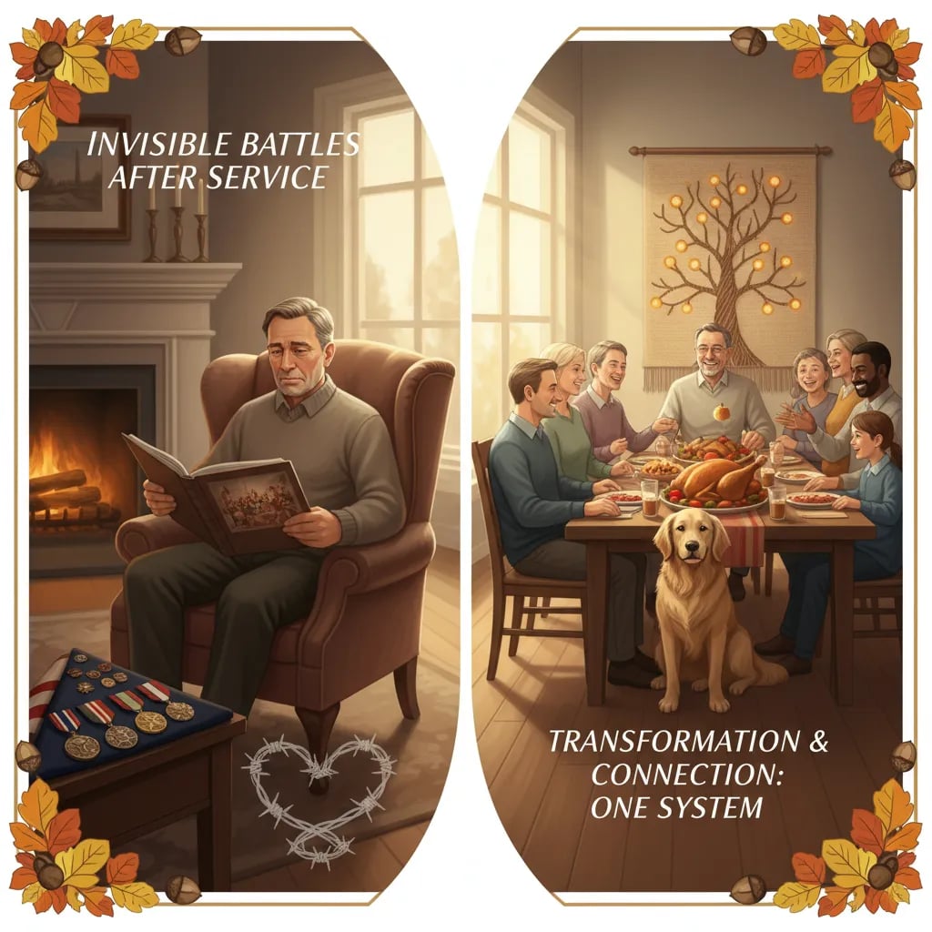 Invisible Battles After Service: How Veterans Can Transform Thanksgiving (and Every Day) with One System Cover