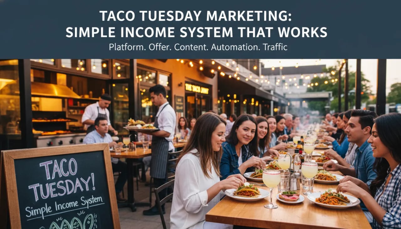 Taco Tuesday Marketing: Simple Income System That Cover