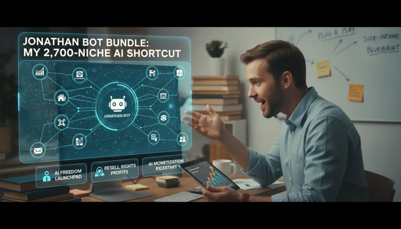 Jonathan Bot Bundle: My 2,700-Niche AI Shortcut Cover